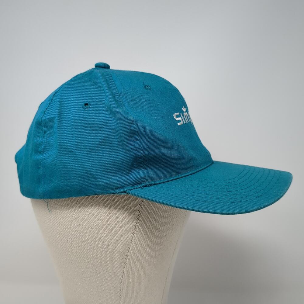 Simplot Snapback Hat Blue One Size Embroidered Ve… - image 5